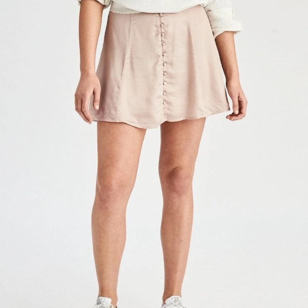 🦋 american eagle outfitters sz 6 satin skirt